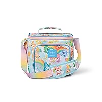 Igloo 90s Retro Collection Square Lunch Box Cooler with Front Pocket and Adjustable Strap