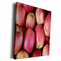 3dRose Print of Fresh Apples In Close Up - Museum Grade Canvas Wrap (cw_212588_1)
