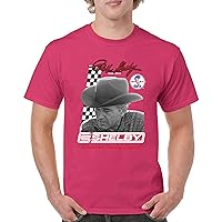 Carroll Shelby Signature T-Shirt GT500 Mustang Muscle Car American Racing Legend Lives Powered by Ford Men's Tee
