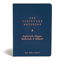 CSB Scripture Notebook, Zephaniah, Haggai, Zechariah, Malachi, Black Letter, Single-Column, Notetaking, Journaling Space, Sermon Series, Personal Study, Easy-to-Read Bible Serif Type CSB Scripture Notebook, Zephaniah, Haggai, Zechariah, Malachi, Black Letter, Single-Column, Notetaking, Journaling Space, Sermon Series, Personal Study, Easy-to-Read Bible Serif Type Paperback