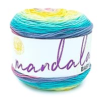 (1 Skein) Lion Brand Yarn Mandala Baby Yarn, Honeydukes