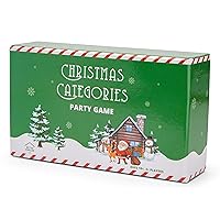 Christmas Categories, Fun Party Game for Card, Trivia and Board Game Lovers This Holiday Season
