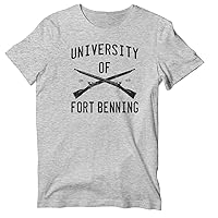 University of Fort Benning Infantry 11B 11C Unisex Short Sleeve Shirt, Gift T-Shirt for Army Grunts