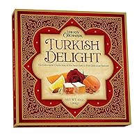 Liberty Orchards, Turkish Delight - Premium Chewy Gourmet Vegan Candy 10 Oz.