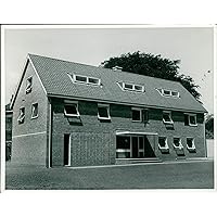 Vintage photo of The Site of the New Offices known as Holland Court.