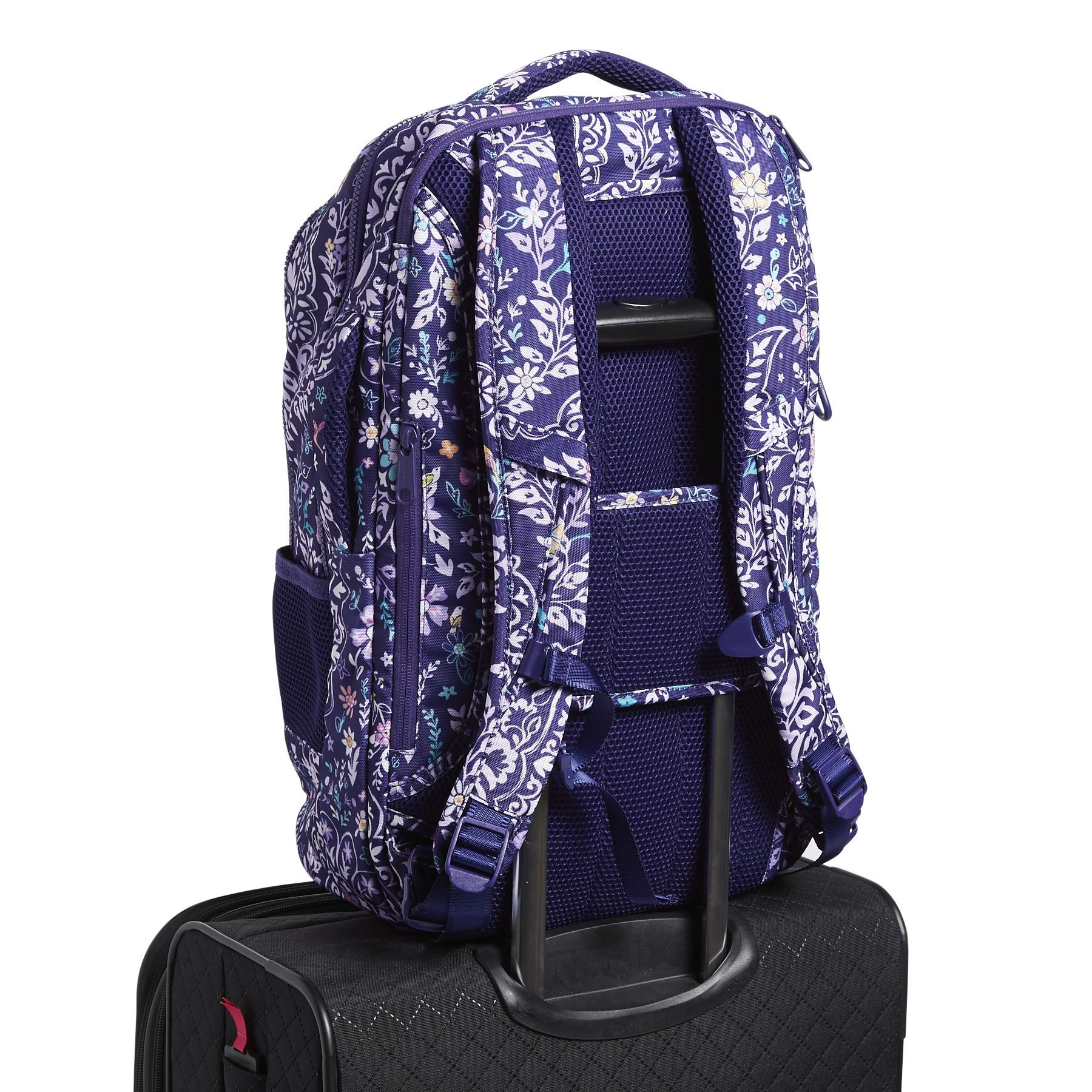 Vera Bradley Women's Recycled Lighten Up Reactive Journey Backpack Bookbag