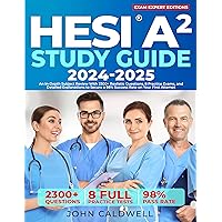 HESI A2 Study Guide: An In-Depth Subject Review With 2300+ Realistic Questions, 8 Practice Exams, and Detailed Explanations to Secure a 98% Success Rate on Your First Attempt HESI A2 Study Guide: An In-Depth Subject Review With 2300+ Realistic Questions, 8 Practice Exams, and Detailed Explanations to Secure a 98% Success Rate on Your First Attempt Kindle Paperback