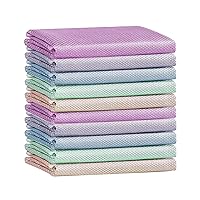 Nanoscale Cleaning Cloth,Microfiber Cleaning Cloths,Cleaning Rags for Kitchens, Glass, Cars and Windows(Pack of 10)