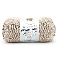 Lion Brand Yarn Heartland Yarn for Crocheting, Knitting, and Weaving, Multicolor Yarn, 1-Pack, Grand Canyon