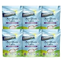 Carrington Farms - Xanthan Gum - Non-GMO - Zero Calories - Vegan - Gluten Free - 6 Pack 5oz (30 oz total)
