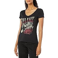 Metal Mulisha Womens Liberty V-Neck T-Shirt