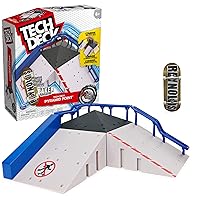 Tech Deck, Pyramid Point, X-Connect Park Creator, Customizable and Buildable Ramp Set with Exclusive Fingerboard, Kids Toy for Boys and Girls Ages 6 and up