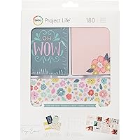 Project Life Kit Values ​​Kits-Turn The Page (180 Pieces)