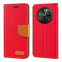 for Doogee DK10 Case, Oxford Leather Wallet Case with Soft TPU Back Cover Magnet Flip Case for Doogee DK10 (6.67”)
