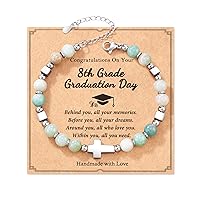 Shonyin 2024 Faith Cross Graduation Gifts for Her Suitable As a Gifts for 5th 8th Grad College High School Graduate