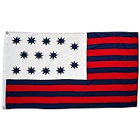 US Flag Store Guilford Courthouse 3ft x 5ft Polyester Flag,White, Blue, Red,GuilforCourt-35P