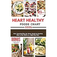 HEART HEALTHY FOODS CHART: Start Counting Fiber for Better Health by Knowing What to Eat While on a High Fiber Diet (Dr Roger’s Healthy Heart Food Chart Encyclopedia) HEART HEALTHY FOODS CHART: Start Counting Fiber for Better Health by Knowing What to Eat While on a High Fiber Diet (Dr Roger’s Healthy Heart Food Chart Encyclopedia) Kindle Hardcover Paperback