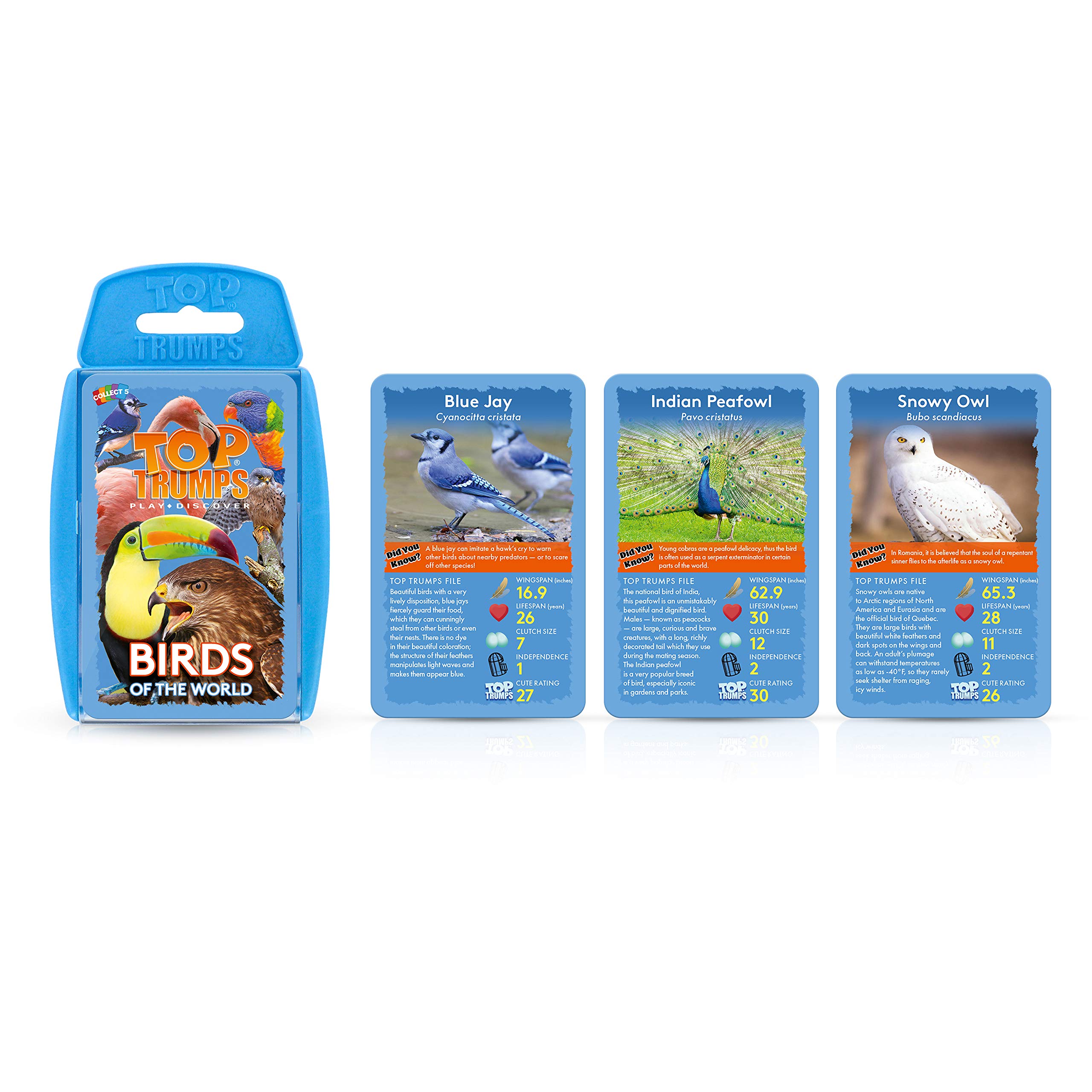 Wings, Hooves and Paws Top Trumps Card Game Bundle