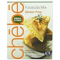 Chebe Bread Focaccia Flat Bread Mix, Gluten Free, 7.5-Ounce Bags (Pack of 8)