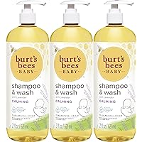 Burtâ€™s Bees Baby Shampoo & Wash, Calming, 21 Ounces (Pack of 3)