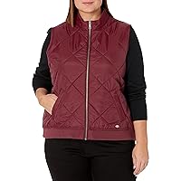 Dickies Women's Size Plus Quilted Vest