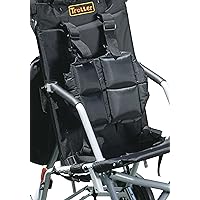 Drive Medical Full Torso Vest for Wenzelite Trotter Mobility Rehab Stroller, Black