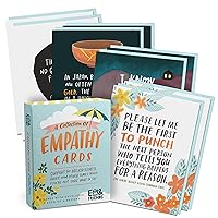 Empathy Cards, Box of 8 Assorted Sympathy Cards, Loss & Thinking of You Cards & Get Well Soon Gifts for Women (Box of 8, Assorted Cards, 2 Each 4 Styles)