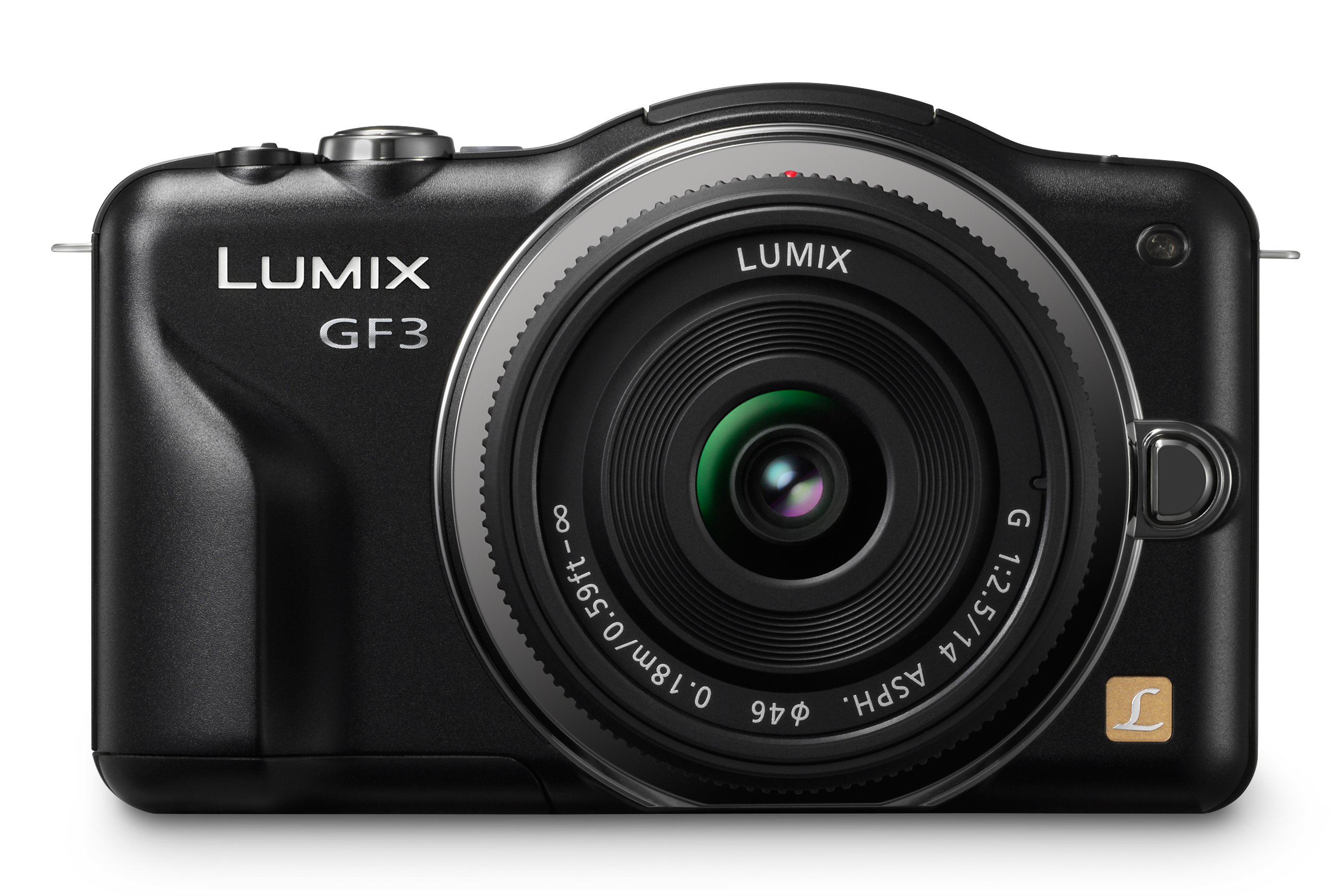 Panasonic Lumix DMC-GF3CK Kit 12.1 MP Digital Camera with 14mm Pancake Lens