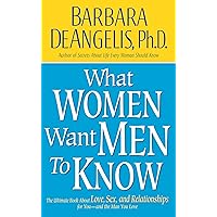 What Women Want Men to Know: The Ultimate Book About Love, Sex, and Relationships for You and the Man You Love What Women Want Men to Know: The Ultimate Book About Love, Sex, and Relationships for You and the Man You Love Kindle Audible Audiobook Mass Market Paperback Hardcover