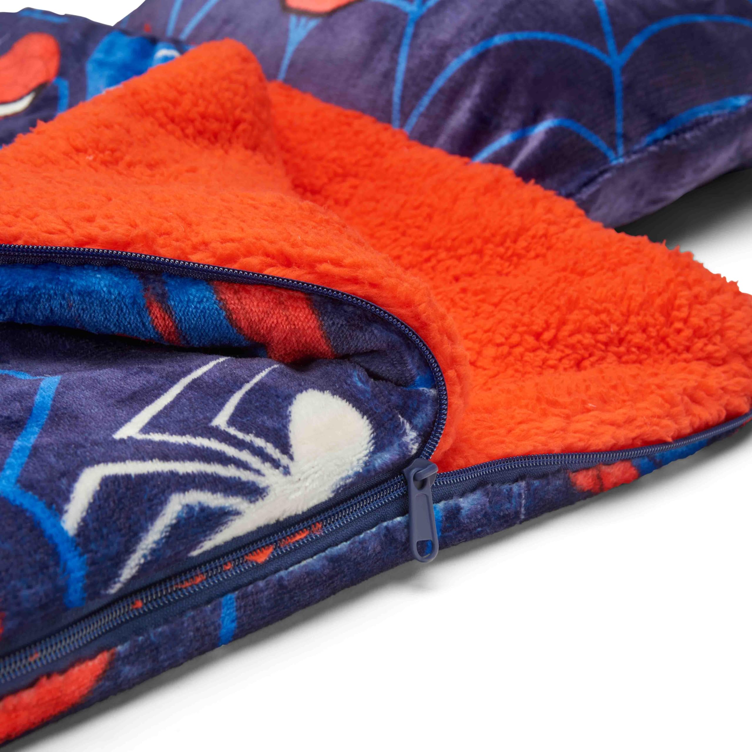 Northwest Spider-Man Silk Touch Sherpa Slumber Bag, 27