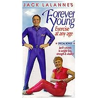 Forever Young: Exercise at Any Age [VHS] Forever Young: Exercise at Any Age [VHS] VHS Tape DVD