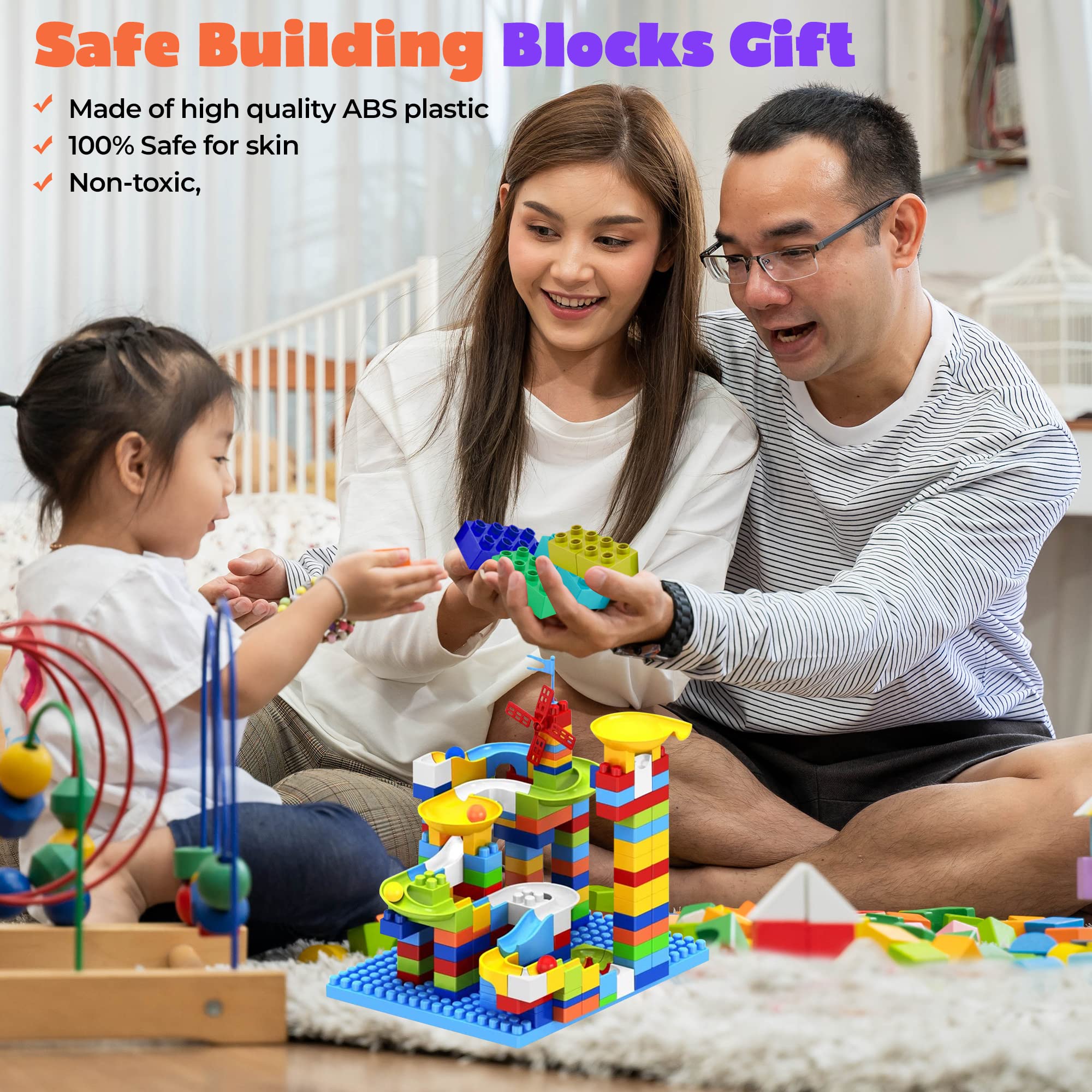 STEM Building Blocks DIY Toy for Kids, Educational Toddlers Toddler Toy Kit, Constructions Toys for 3 4 5 6 7 8 Years Age Boys and Girls - Creativity Kids Toys