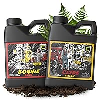 Cronk Nutrients Bonnie & Clyde Autoflower Nutrients Bloom and Grow – Yield Increasing Autoflower Plants Nutrient Kit – Easy to Use Plant Food – Optimal Formula for Optimal Results, 1L
