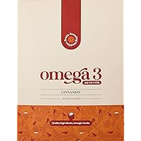 Omega 3 Bar | Cinnamon | Pack of 12 | Gluten Free + Dairy Free | Plant-Based | EPA + DHA