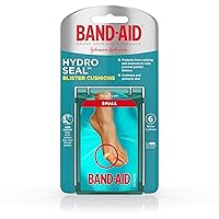 Band-Aid Brand Hydro Seal Bandages Blister Cushion, Waterproof Blister Pad, Small 6 Count