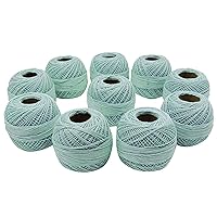 Set of 10 Pcs Anchor Crochet Cotton Knitting Thread Embroidery Tatting Ball Yarn