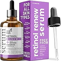ArtNaturals Retinol Serum for Face - with Vitamin C, 2.5% Retinol Oil & Hyaluronic-Acid - Skin Clearing - Anti-Aging, Anti-Wrinkle Eye Serum - Skin Repair, Night Therapy (1 Fl Oz / 30ml) (ANGA-0127)