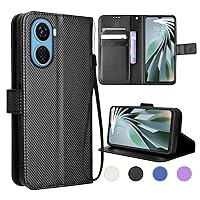 ZTE Libero 5G IV Case for nubia Ivy Notebook Type YAJOJO Wallet Type Cover Smartphone Case Card Storage Stand Function Magnetic Closure Shock Resistant Lens Protection Synthetic Leather + TPU Case
