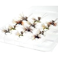 9/12 Caddisflies/Mayfly/Attractor Nymph/Dragonflies and Damselflies/Stonefly/Hopper/Salmonfly/Dry Flies for Trout Fly Fishing Flies Lure Assortment