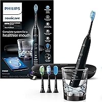 Philips Sonicare DiamondClean Smart 9500 Rechargeable Electric Power Toothbrush, Black, HX9924/11