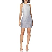 Speechless Women's Body-Con Dress, Silver Ombre, 3