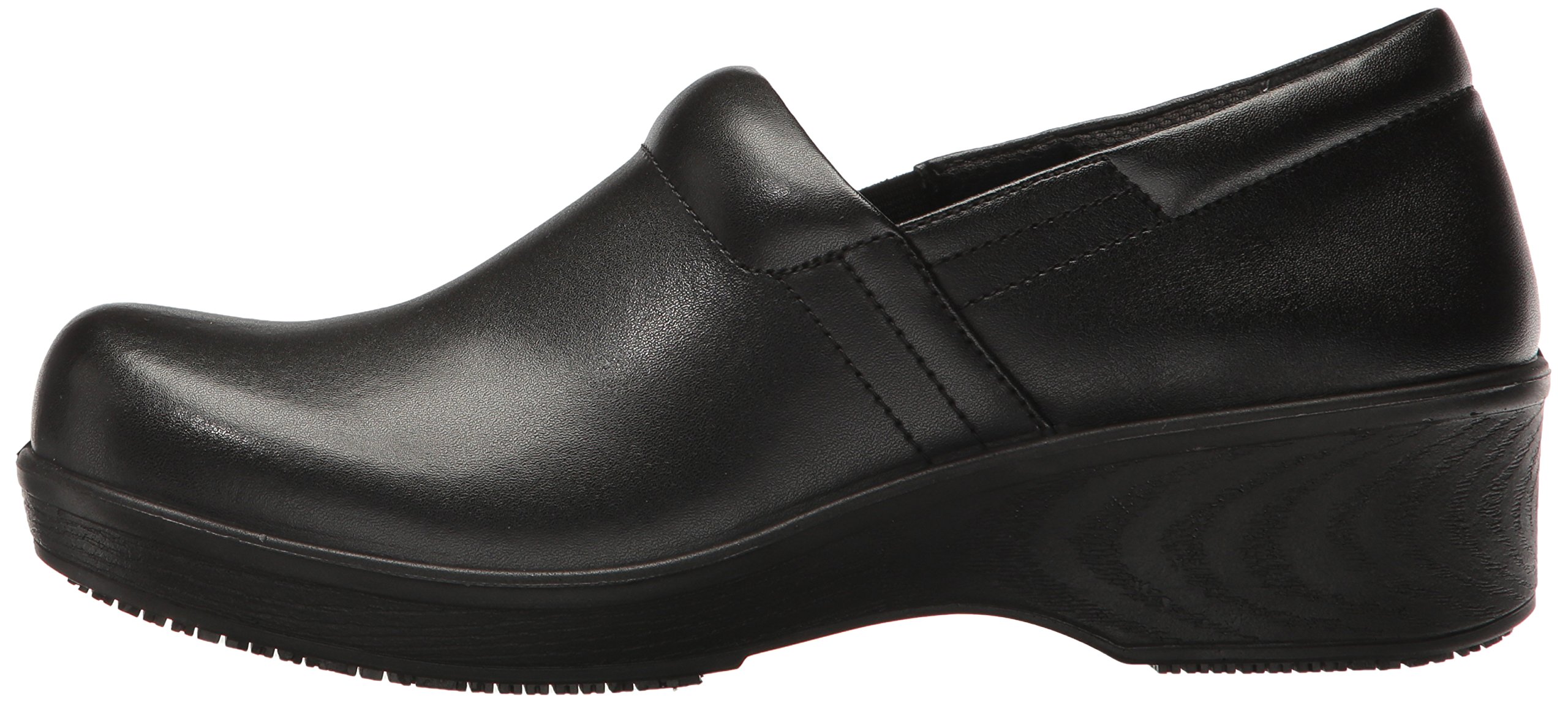Dr. Scholl's Shoes Women's Dynamo Work Shoe, Black Leather, 9 US