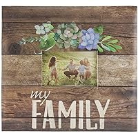 MCS Expandable 10-Page Scrapbook Album with 12 x 12 Inch Pages, 13.5 x 12.5 Inch, Family, White