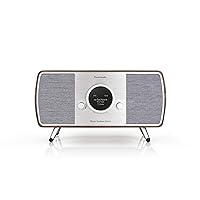 Tivoli Audio Music System Home Gen 2 Wi-Fi/AM/FM/Bluetooth Hi-Fi System (Walnut/Grey)
