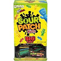 Sour Patch Kids Big Individually Wrapped Soft & Chewy Candy, 240 Count Box