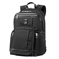 Travelpro Platinum Elite Business Laptop Backpack, Fits up to 17.5 Inch Laptop, Work, Travel, Men and Women, Shadow Black