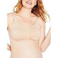 Motherhood Maternity Women’s Seamless Clip Down Nursing Bra Machine Washable Sizes S–3X Available in 1 & 2 Packs