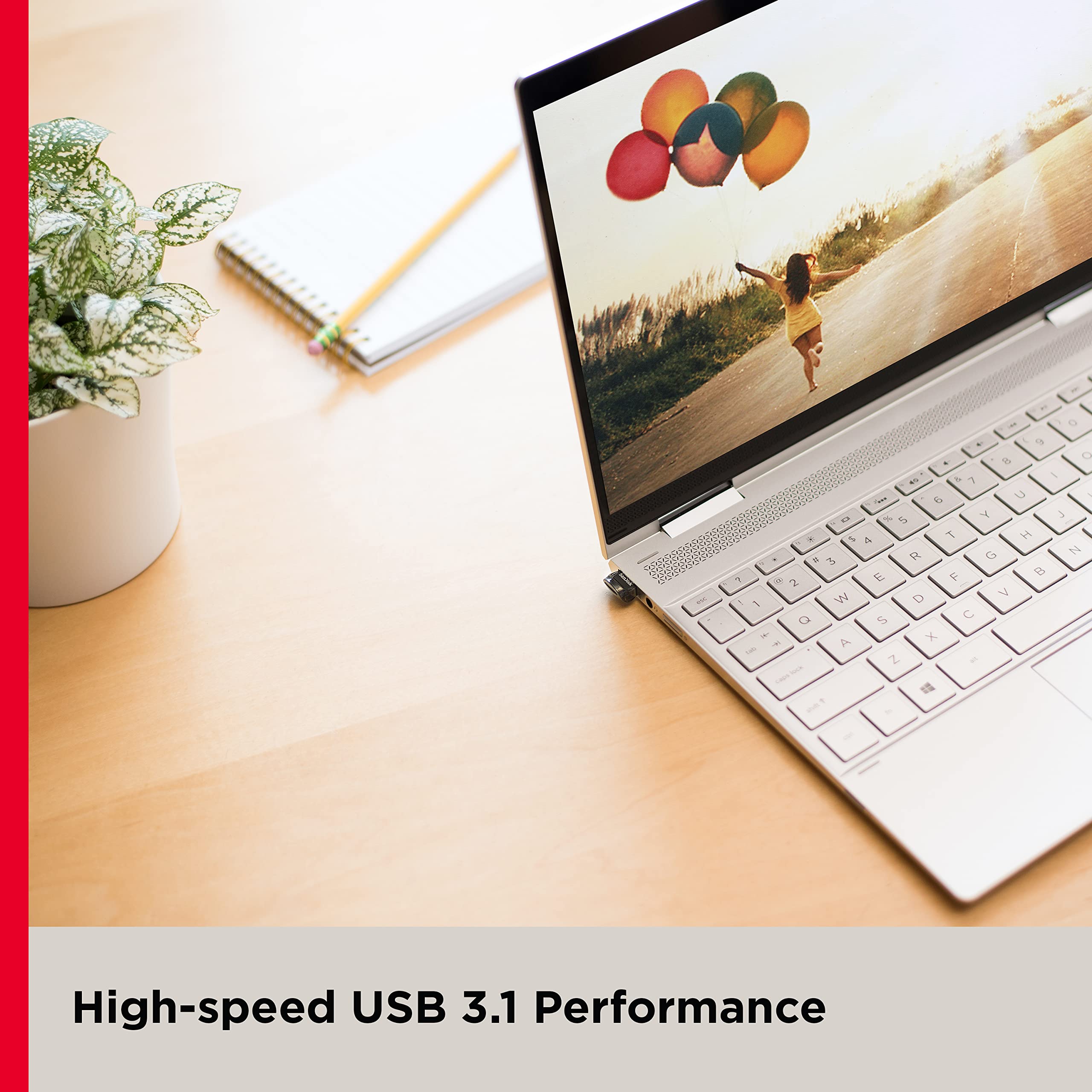 SanDisk 32GB 3-Pack Ultra Fit USB 3.1 Flash Drive (3x32GB) - SDCZ430-032G-G46T, Black