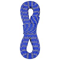 PHRIXUS Static Climbing Rope 10mm 11mm- 32ft 64ft 100ft 200ftSafety Nylon Kernmantle Rope for Rock Climbing, Mountaineering, Tree Climbing, Ice Climbing, Rappelling, Rescue, UIAA Certified