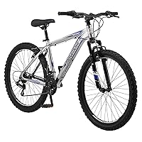 Flatrock Hardtail Mountain Bike for Youth Adult Men Women, 21-Speed Twist Shifters, 24 to 29-Inch Wheels, 14.5 to 18-Inch Aluminum Frame Options